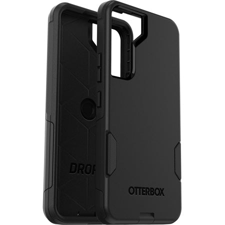 OtterBox COMMUTER Series Antimicrobial Case for Galaxy S22 - Black (Certified Refurbished)
