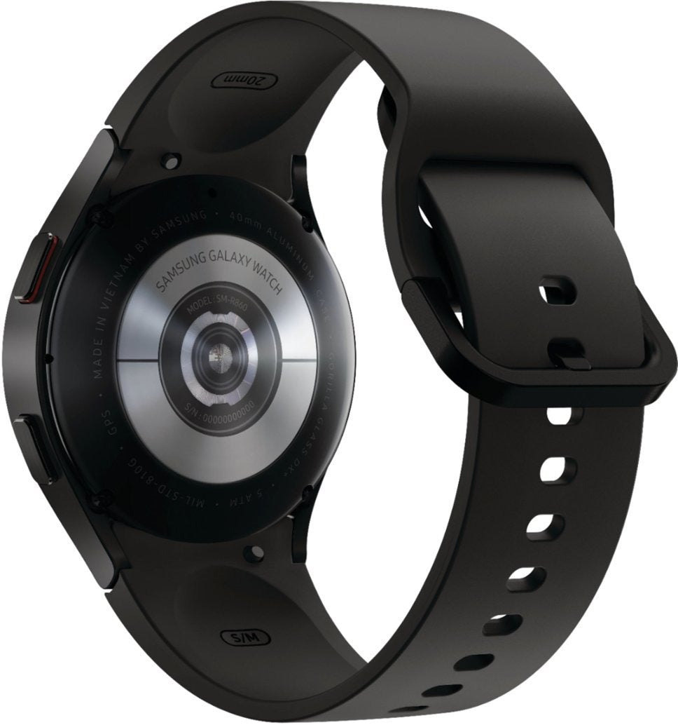 Samsung Galaxy Watch4 Aluminum Smartwatch 40mm LTE - Black (Certified Refurbished)