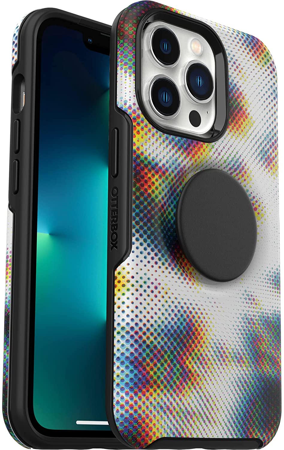 OtterBox + POP Antimicrobial Case for Apple iPhone 13 Pro - Digitone (Certified Refurbished)
