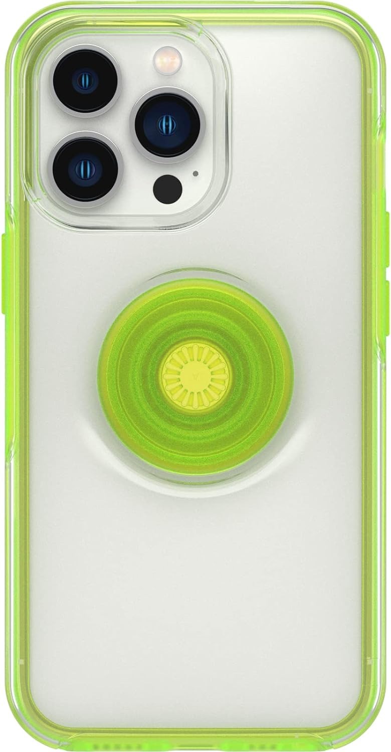 OtterBox + POP Antimicrobial Case for Apple iPhone 13 Pro - Limelite (Certified Refurbished)