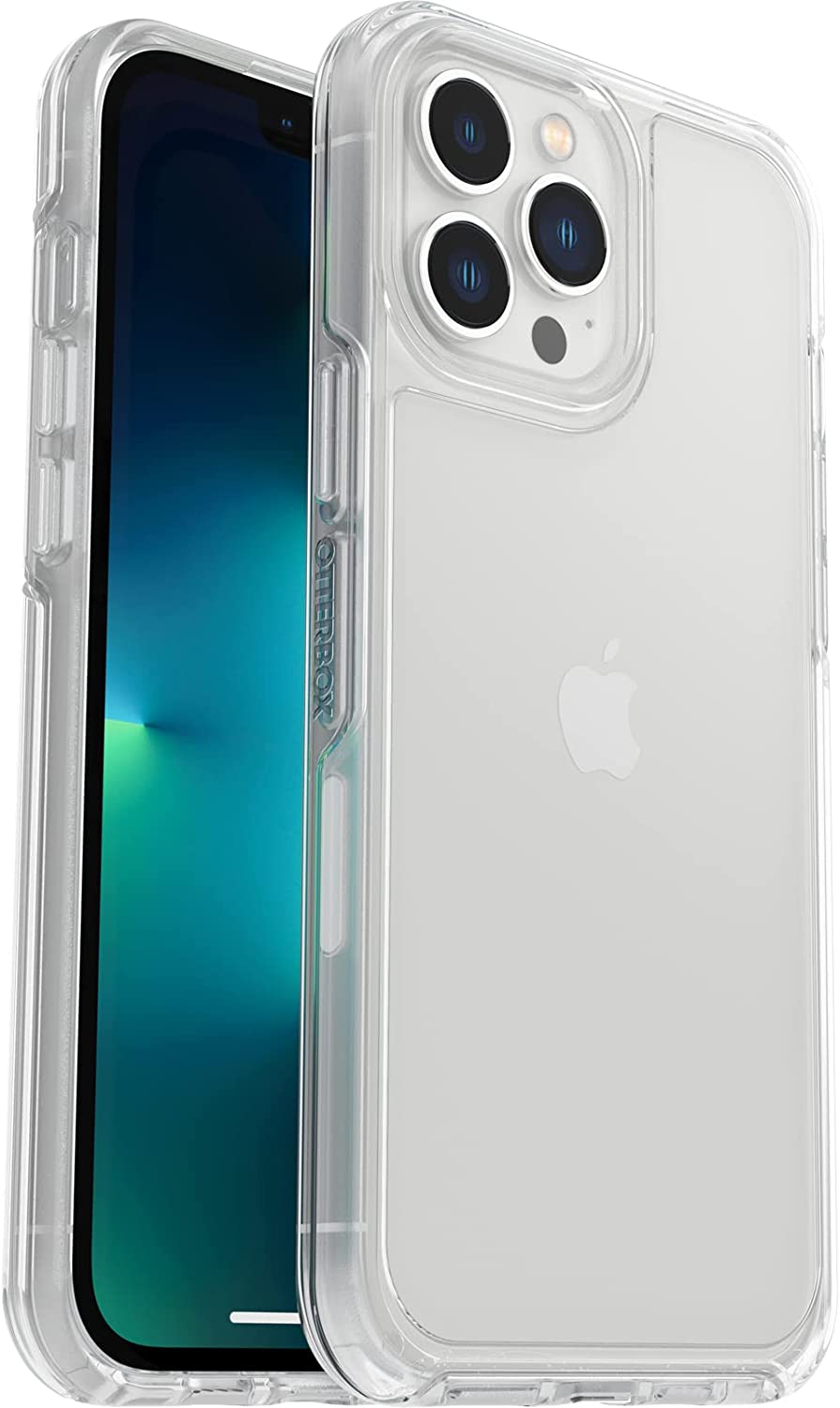 OtterBox SYMMETRY SERIES Antimicrobial Case for Apple iPhone 13 Pro Max - Clear (Certified Refurbished)