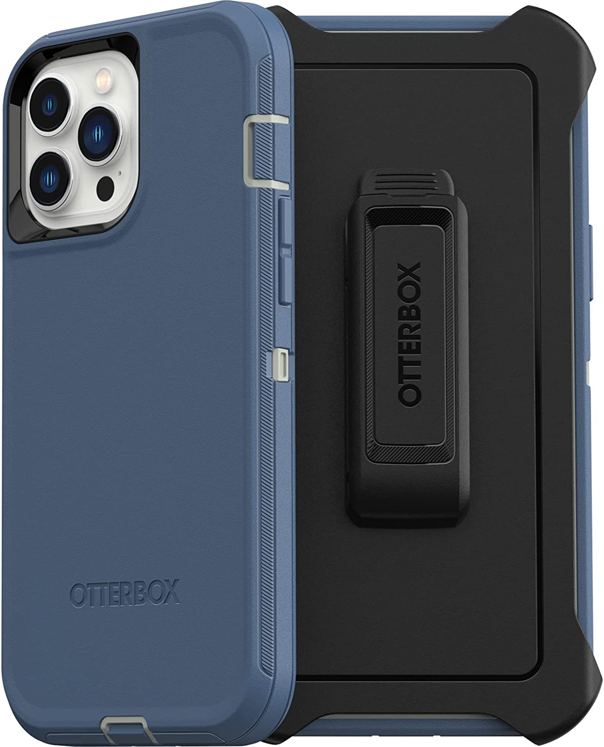 OtterBox DEFENDER SERIES for iPhone 13 Pro Max/12 Pro Max - Fort Blue (Certified Refubrbished)