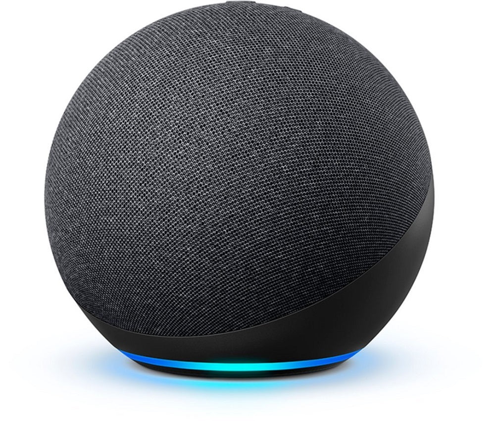 Amazon Echo Dot (4th Gen) Smart speaker with Alexa - Charcoal (Renewed)