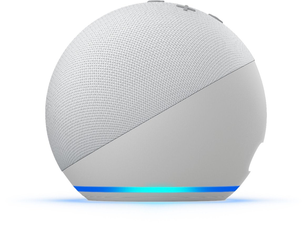 Amazon Echo Dot 4th Generation Smart speaker with Alexa - Glacier White (Certified Refurbished)