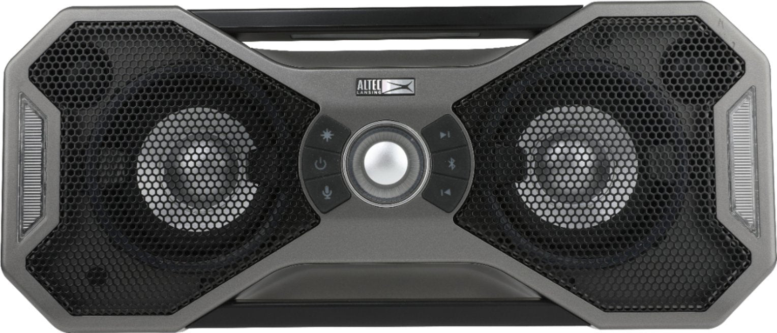 Altec Lansing IMW997-STL Mix 2.0 Bluetooth Speaker - Gray (Renewed)