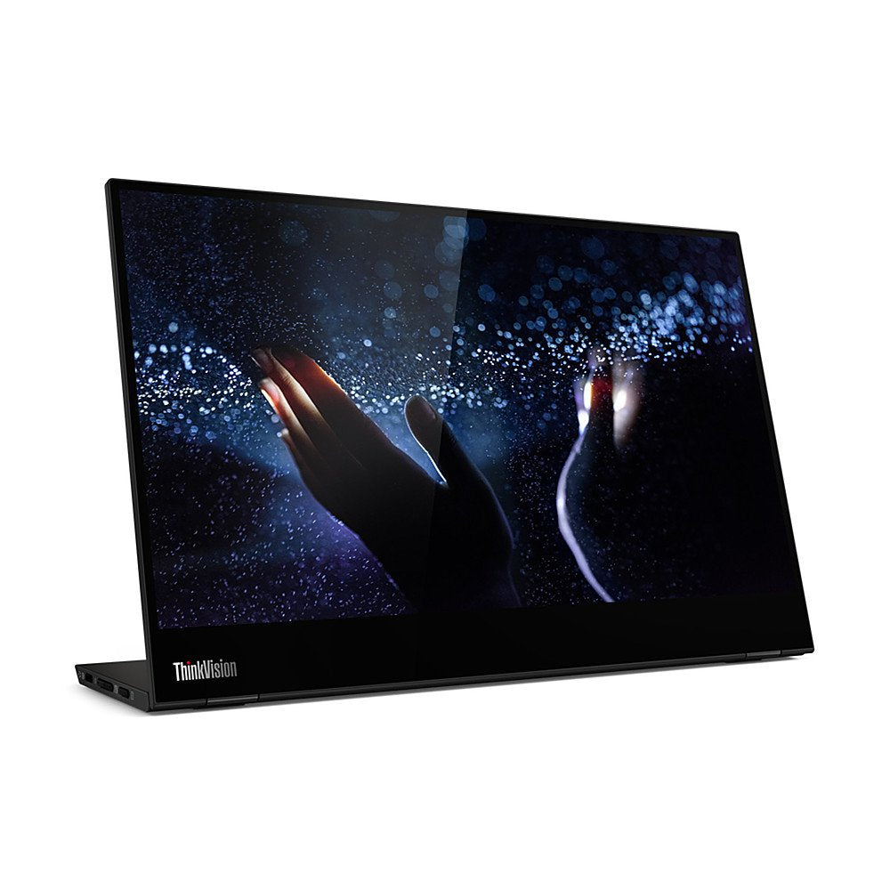 Lenovo ThinkVision M14t USB-C Mobile Monitor w/Touchscreen - Black (Certified Refurbished)