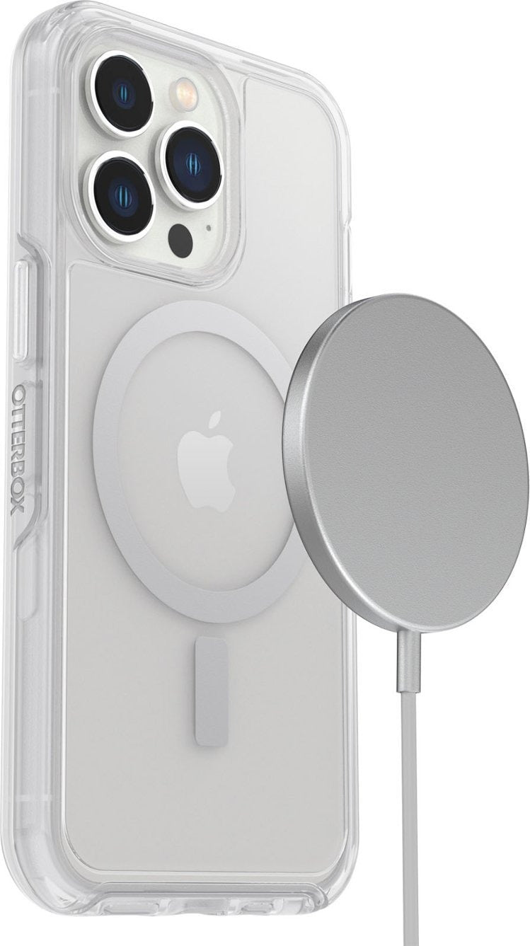 OtterBox SYMMETRY+ SERIES MagSafe Case for Apple iPhone 13 - Clear (Certified Refurbished)