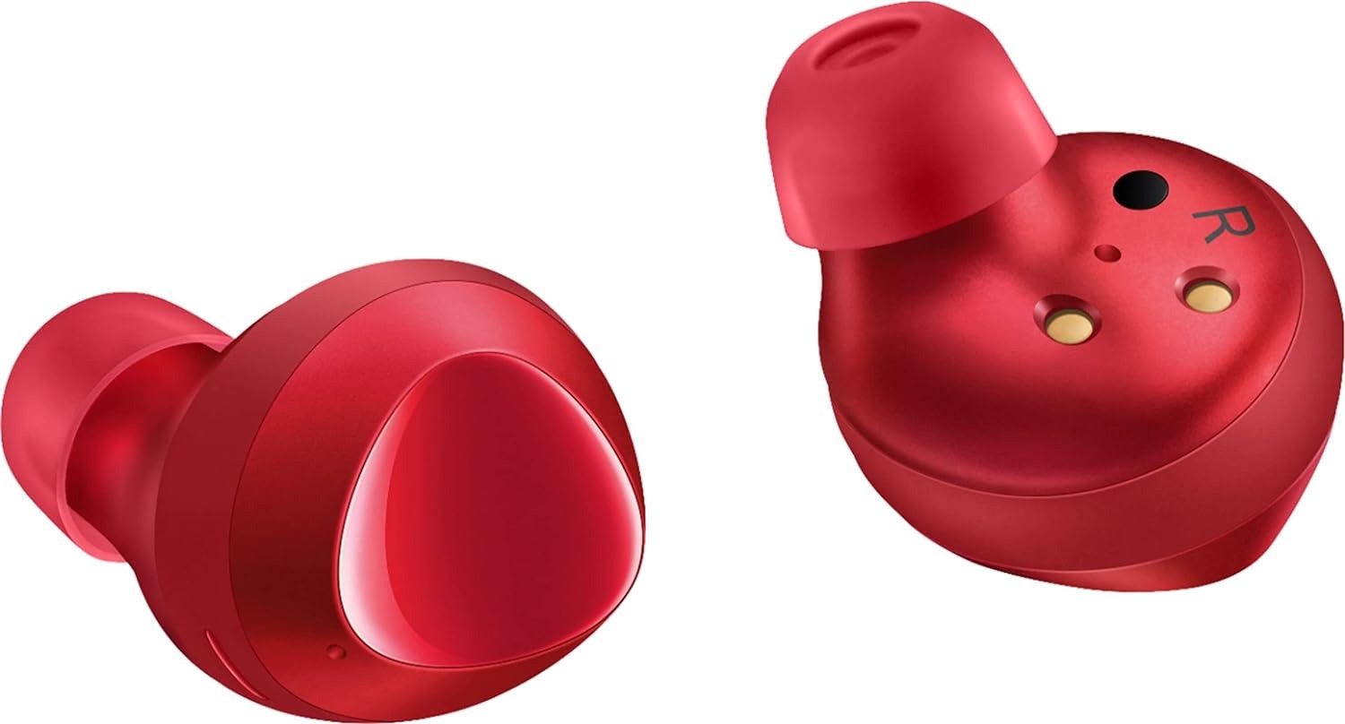 Samsung Galaxy Buds+ True Wireless Earbud Headphones - Red (Certified Refurbished)