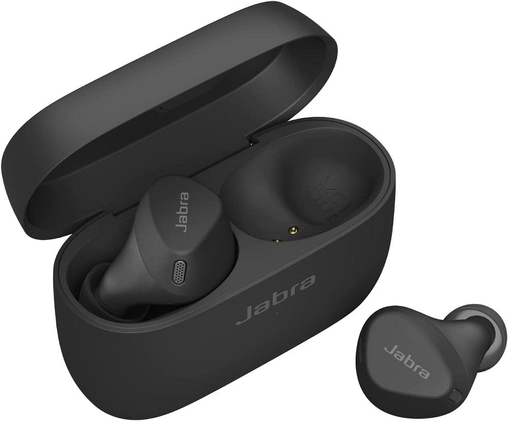 Jabra Elite 4 Active True Wireless Noise Cancelling In-Ear Headphones - Black (Certified Refurbished)