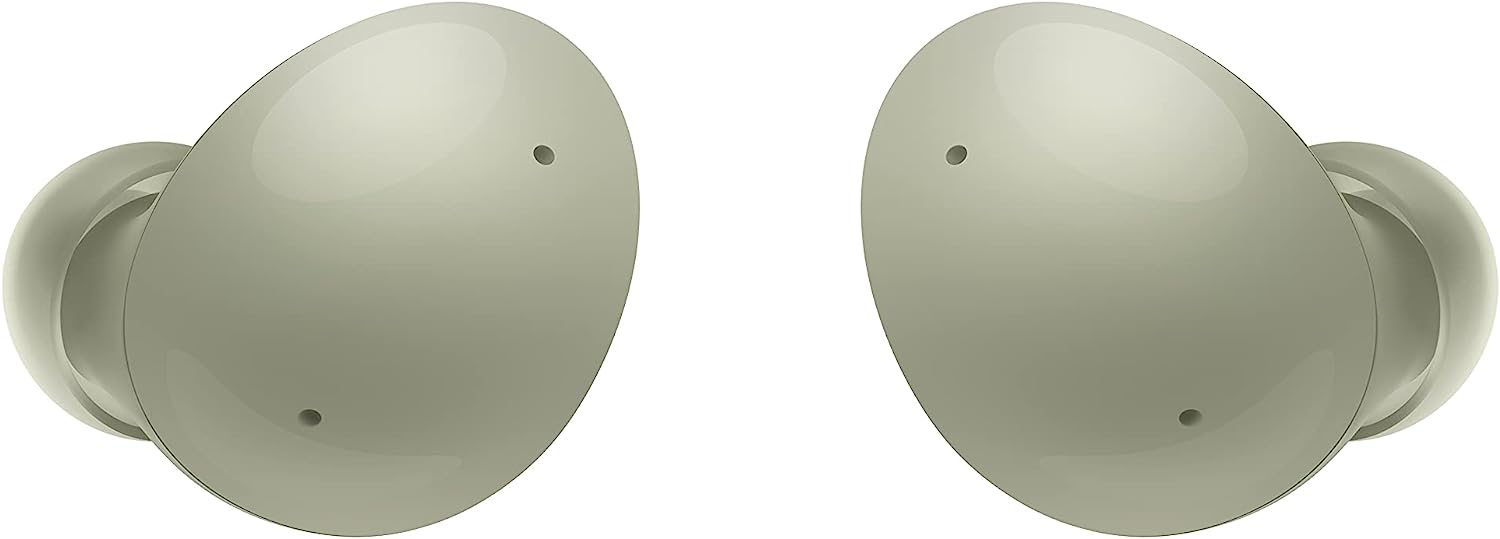Samsung Galaxy Buds2 True Wireless Earbud Headphones - Olive Green (Certified Refurbished)