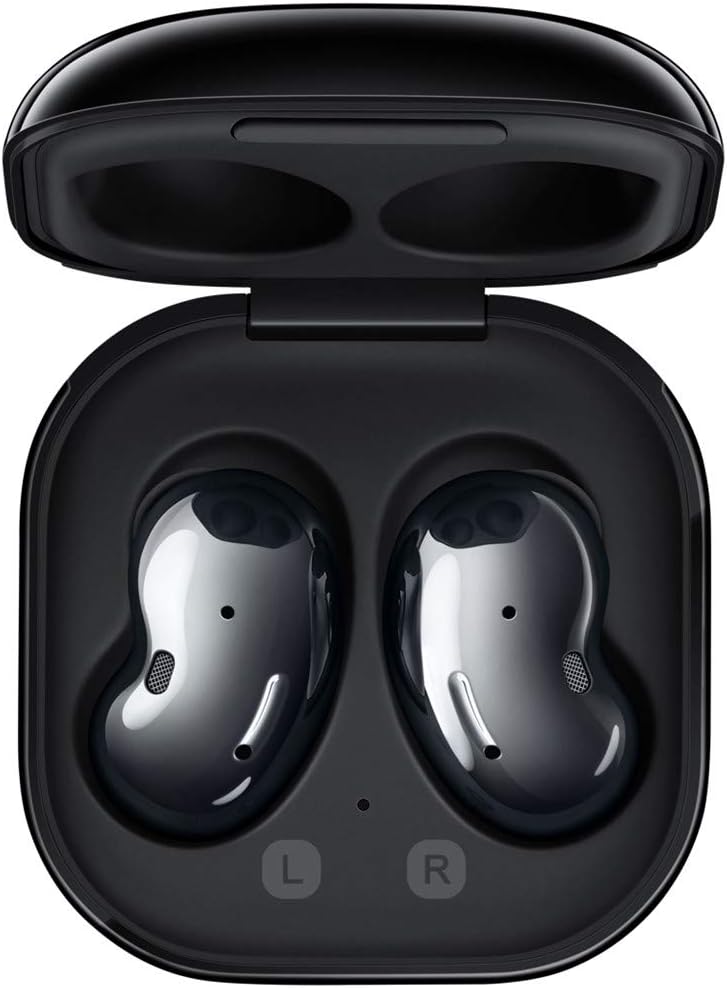 Samsung Galaxy Buds Live True Wireless Earbud Headphones - Mystic Black (Renewed)