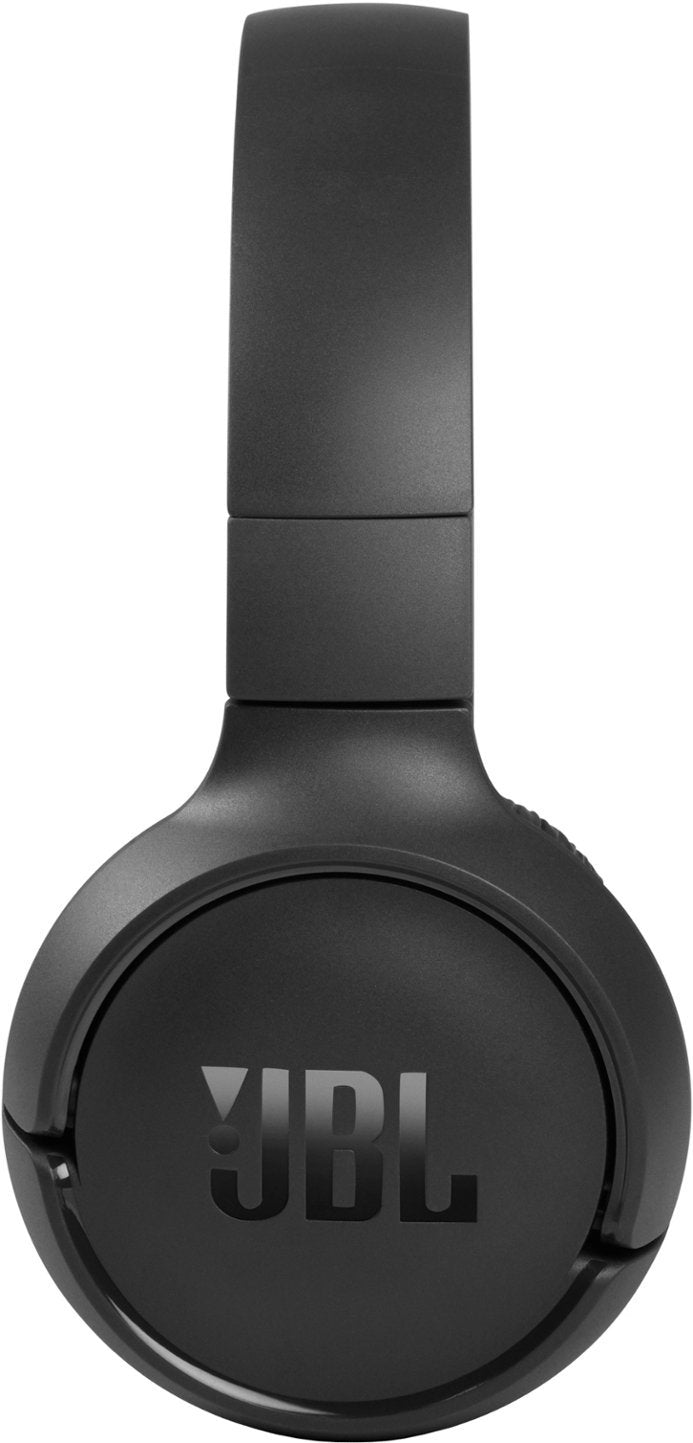 JBL Tune 510BT Wireless Bluetooth On-Ear Headphones with Pure bass Sound - Black (Certified Refurbished)