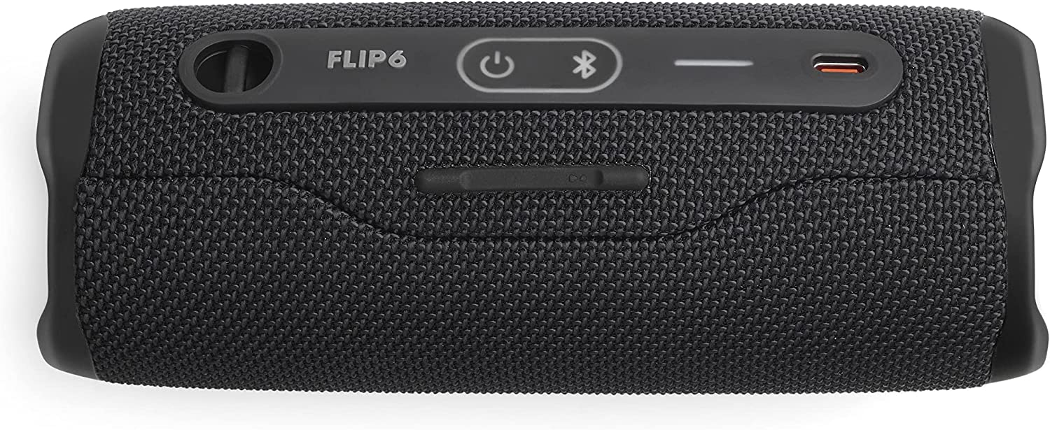 JBL FLIP6 Portable Waterproof Speaker - CN - Black (Certified Refurbished)
