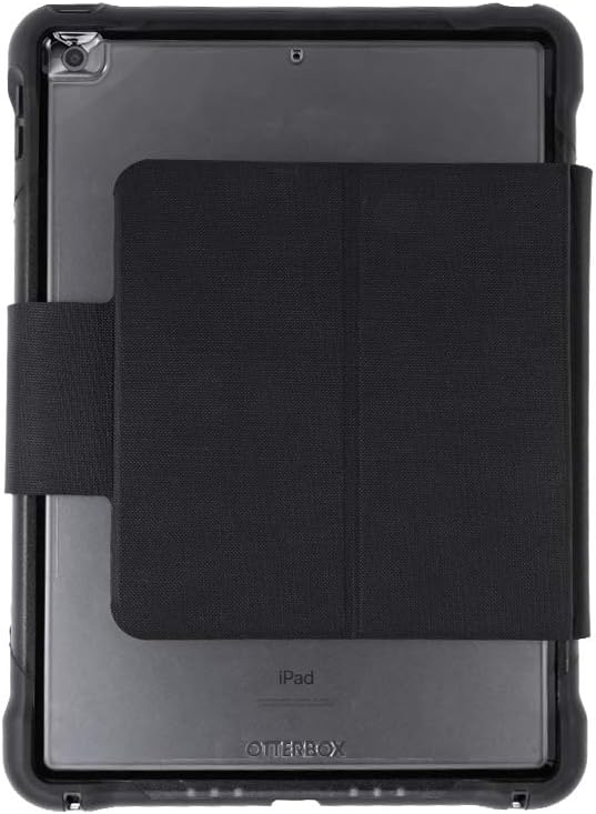 OtterBox UNLIMITED SERIES w/Keyboard Folio for iPad (7,8,& 9thgen) - Black Crystal (Certified Refurbished)