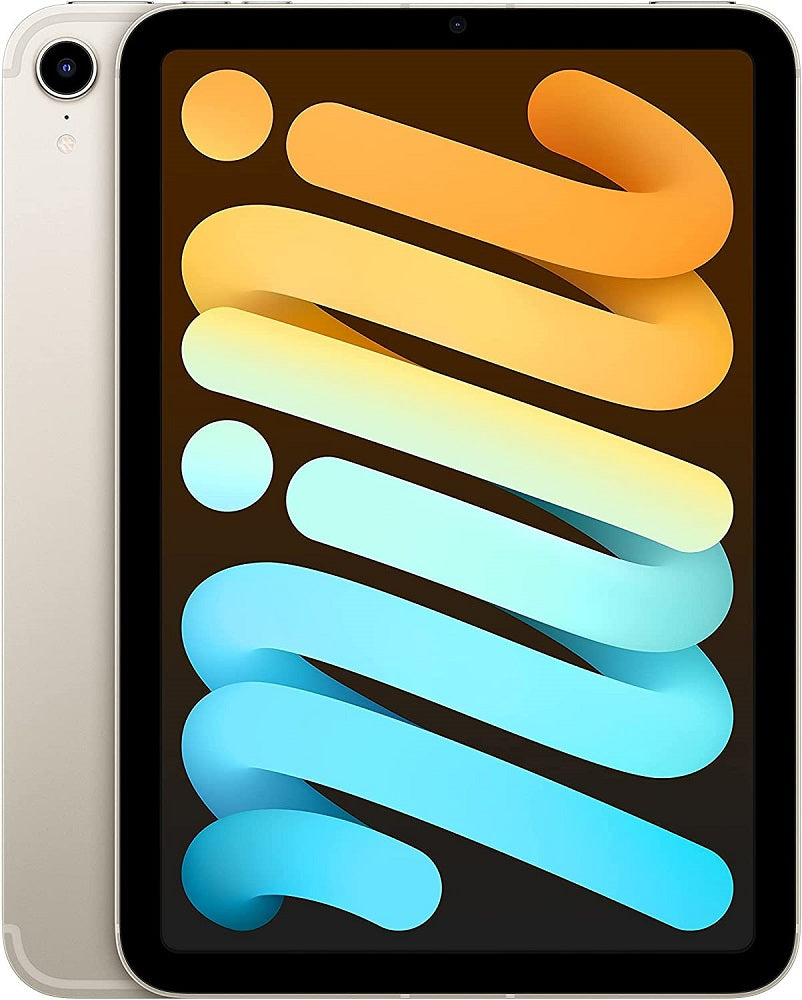 Apple iPad Mini 6th Gen, 8.3-inch, 64GB, WIFI + Unlocked All Carriers -Starlight (Refurbished)