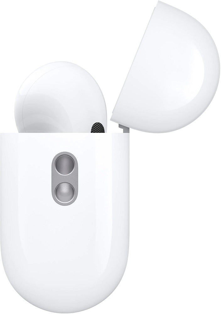 Apple AirPods Pro 2nd Gen In-Ear Wireless Earbuds w/MagSafe and Lightning Charging Case - White (Refurbished)