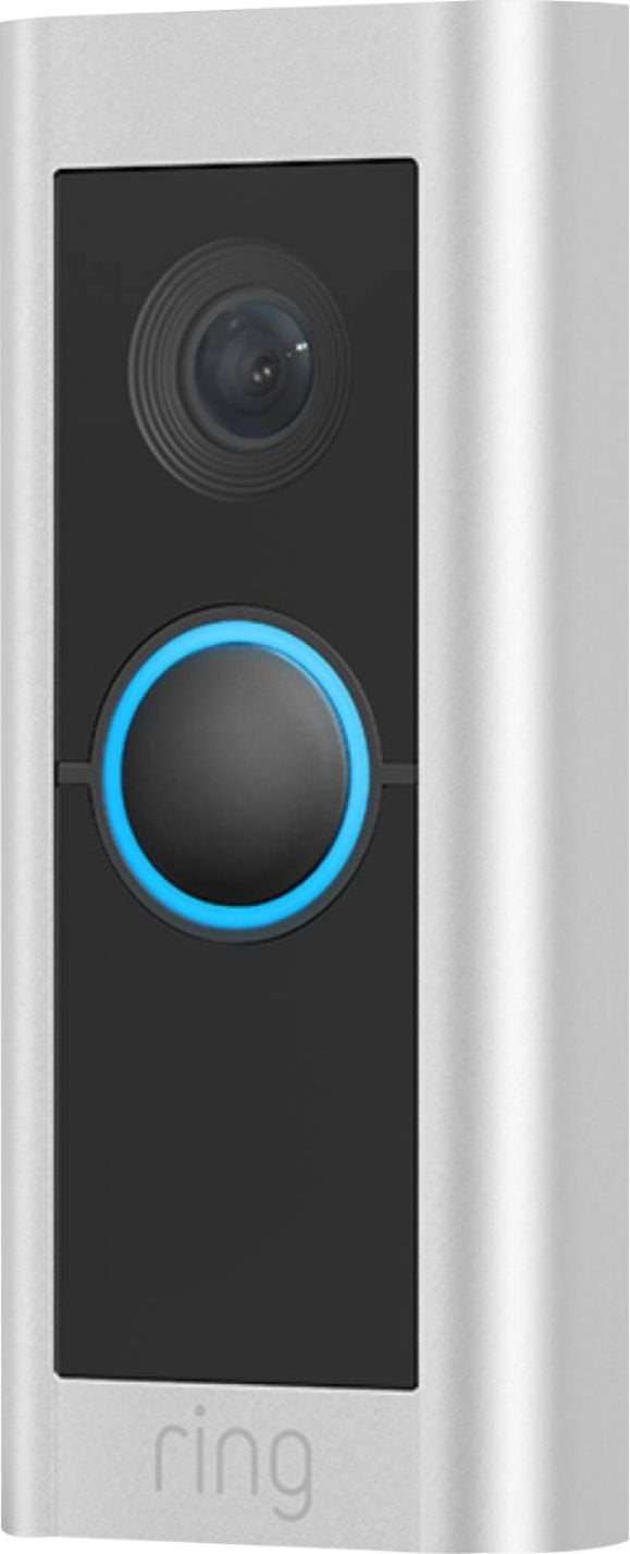 Ring Video Doorbell Pro 2 Smart WiFi Video Doorbell Wired - Satin Nickel (Certified Refurbished)