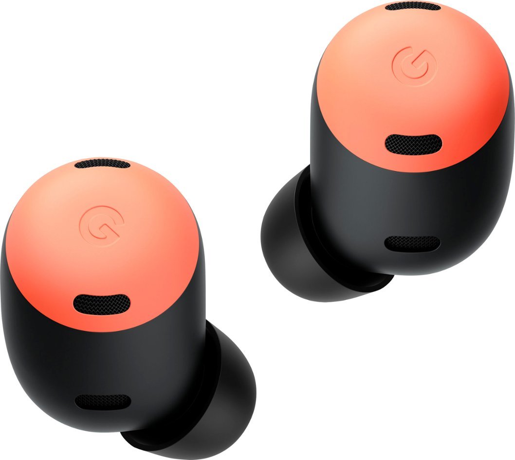 Google Pixel Buds Pro Noise Cancelling In-Ear True-Wireless Earbuds - Coral (Certified Refurbished)