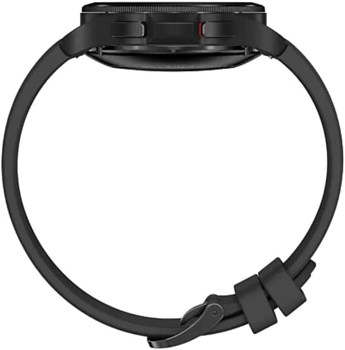 Samsung Galaxy Watch 4 Classic (4G LTE, WIFI, 42mm) Black Case & Rubber Band (Certified Refurbished)