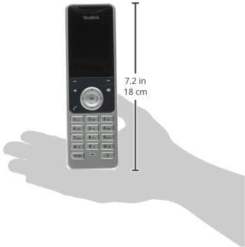 Yealink YEA-W56H HD DECT Expansion Handset for Cordless VoIP Phone and Device (Renewed)