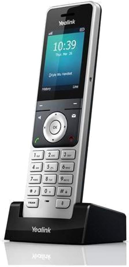Yealink W60P Cordless DECT IP Phone and Base Station (Refurbished)