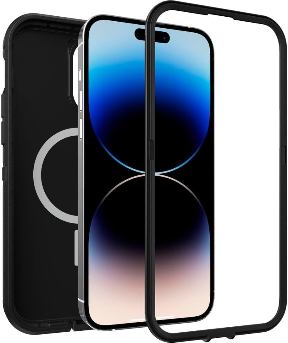 OtterBox DEFENDER SERIES XT Case with MagSafe for Apple iPhone 14 Pro - Black (Certified Refurbished)