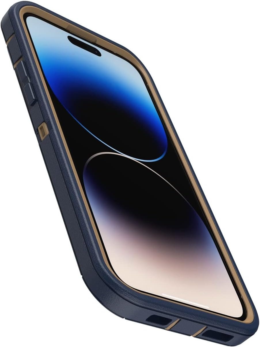 OtterBox DEFENDER SERIES Case for iPhone 14 Pro - Blue Suede Shoes (Certified Refurbished)