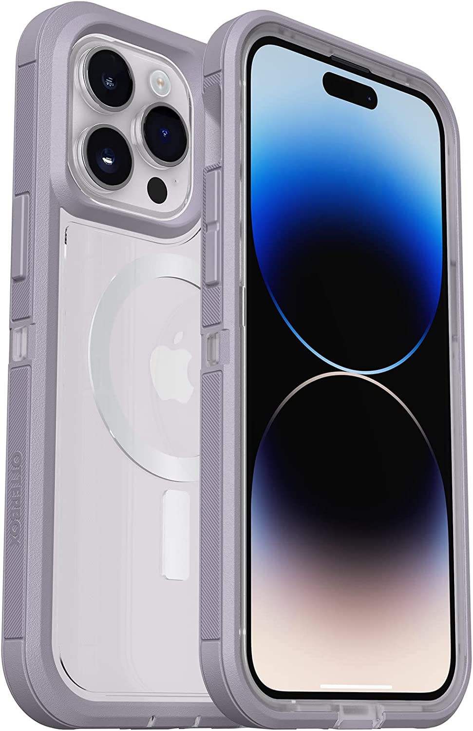 OtterBox DEFENDER SERIES XT Case with MagSafe for iPhone 14 Pro - Lavender Sky (Certified Refurbished)