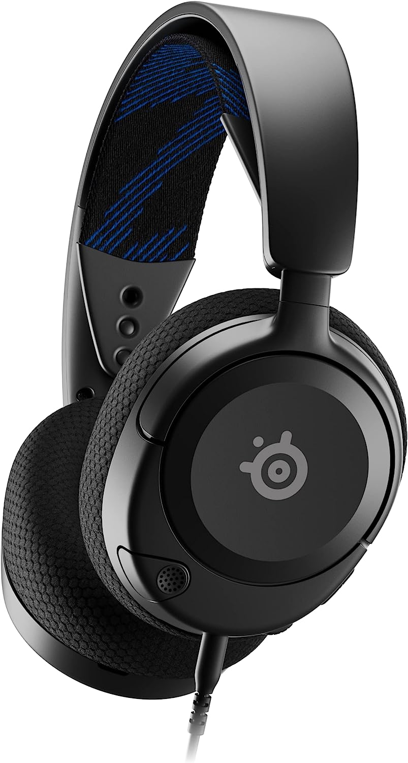 SteelSeries Arctis Nova 1P Wired Gaming Headset for PS5, PC, & Xbox - Black (Certified Refurbished)