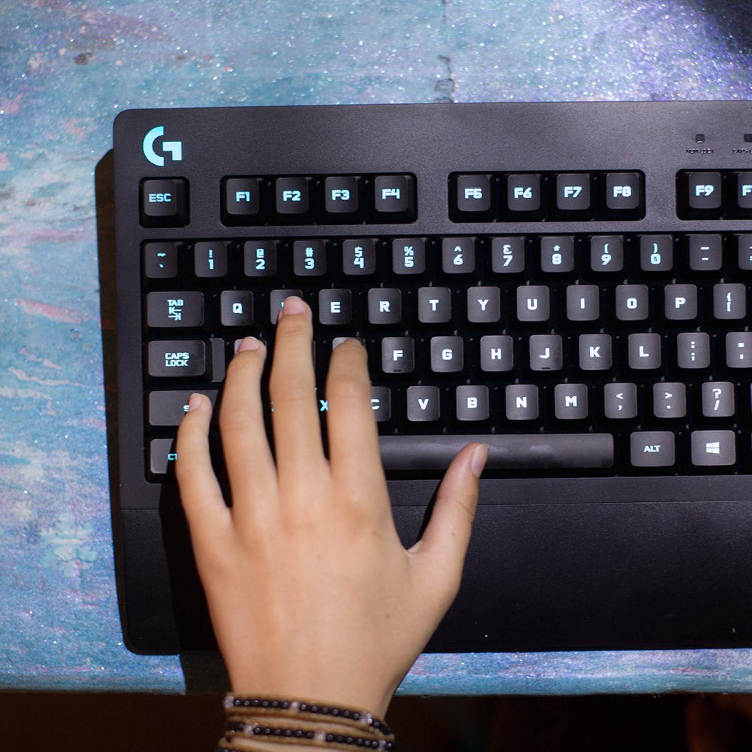 Logitech Prodigy G213 Wired Membrane Gaming Keyboard with RGB Backlighting Black (Certified Refurbished)
