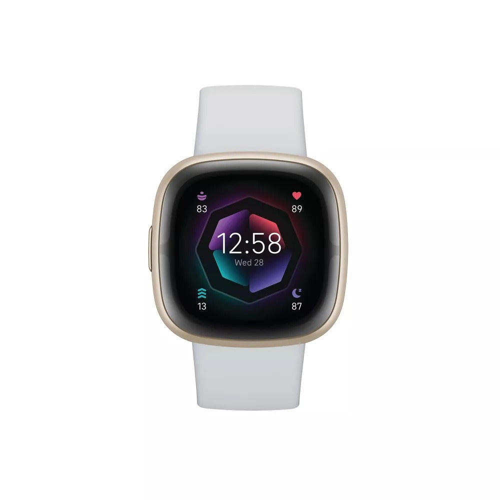 Fitbit Sense 2 Fitness Smartwatch - Blue Mist (Certified Refurbished)