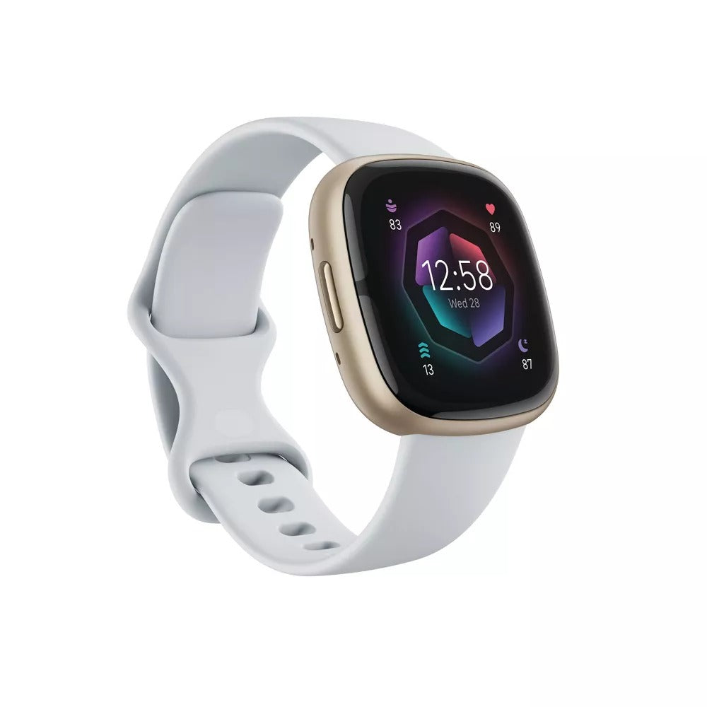 Fitbit Sense 2 Fitness Smartwatch - Blue Mist (Certified Refurbished)