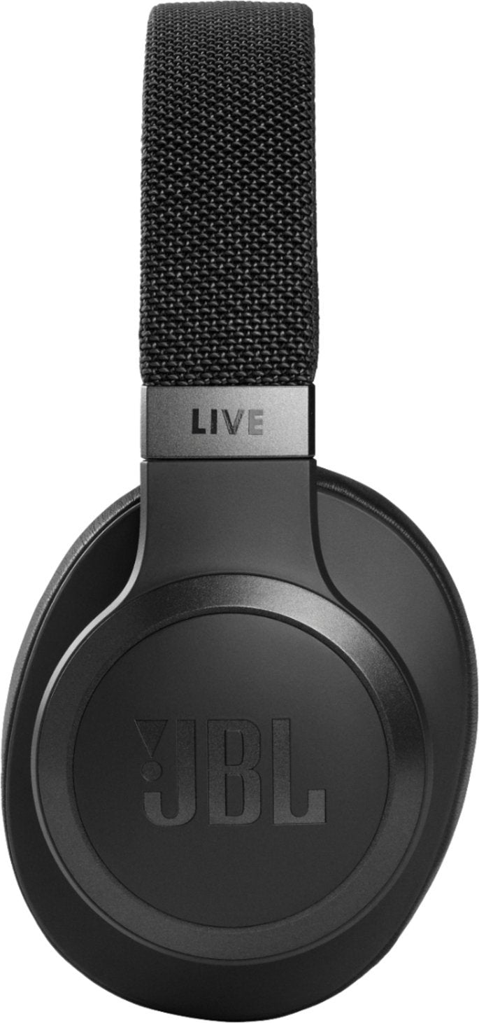 JBL Live 660NC Wireless Noise Cancelling Over-The-Ear Headphones - Black (Certified Refurbished)