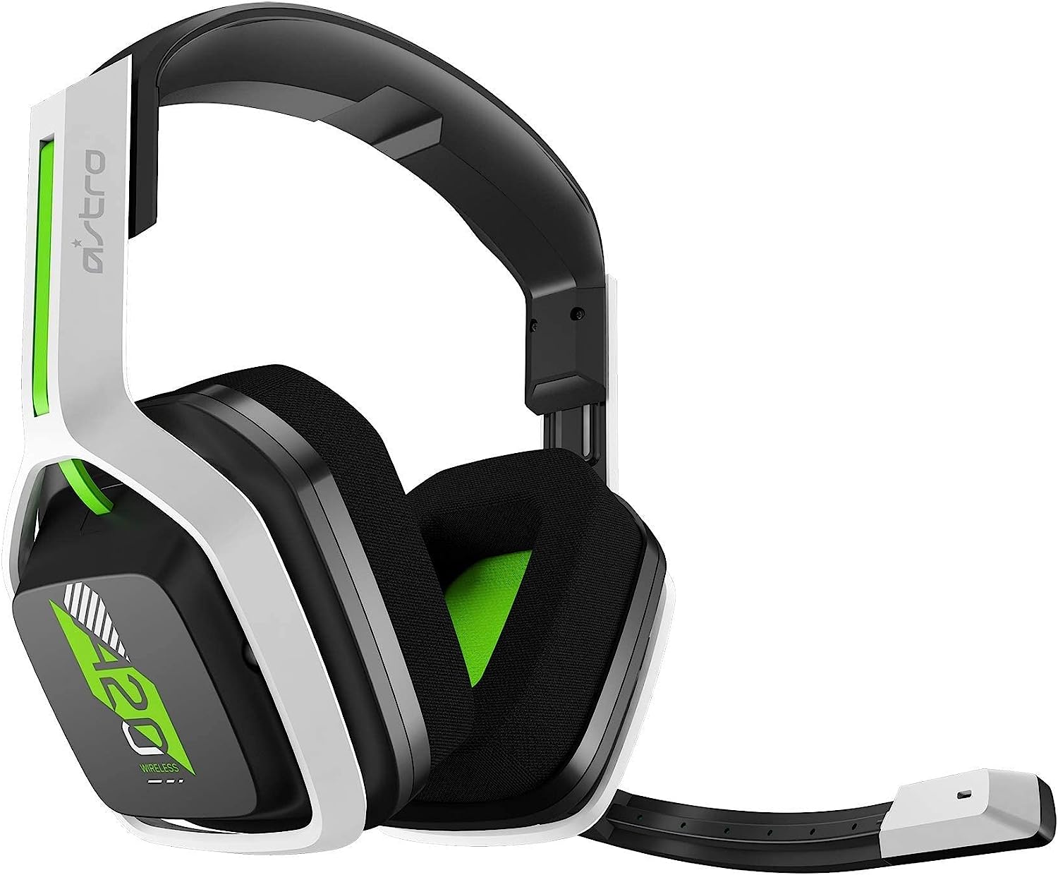 ASTRO A20 Wireless Headset Gen 2 for Xbox Series X, S, One, & PC - White / Green (Certified Refurbished)