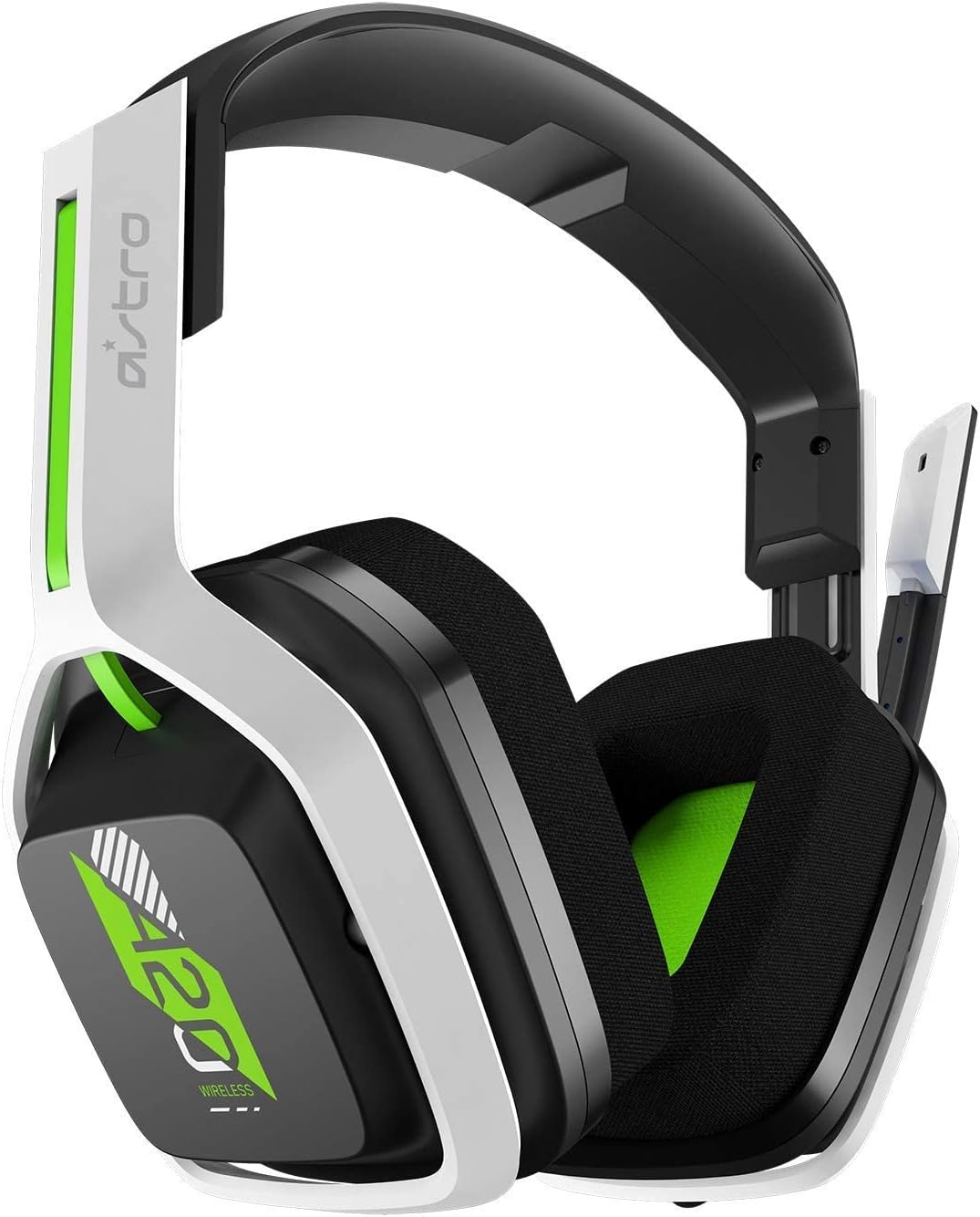 ASTRO A20 Wireless Headset Gen 2 for Xbox Series X, S, One, & PC - White / Green (Certified Refurbished)