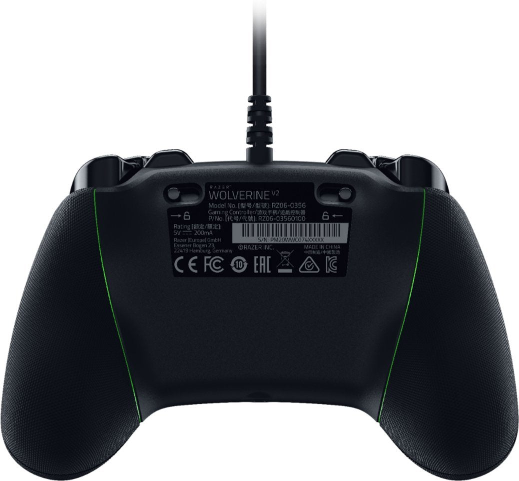 Razer Wolverine V2 Wired Gaming Controller for Xbox Series X|S|One & PC - Black (Certified Refurbished)