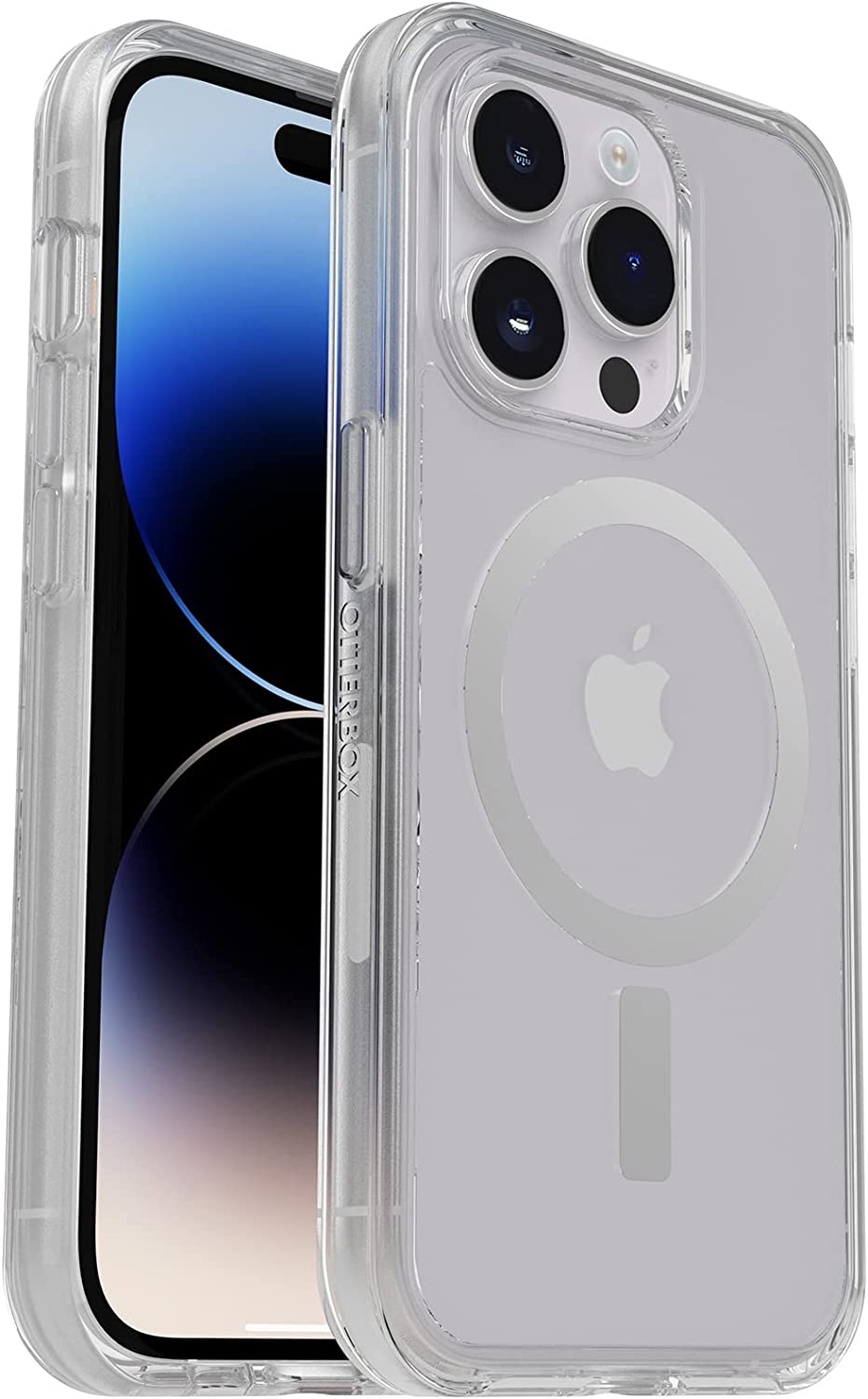 OtterBox SYMMETRY SERIES+ Case with MagSafe for Apple iPhone 14 Pro - Clear (Certified Refurbished)