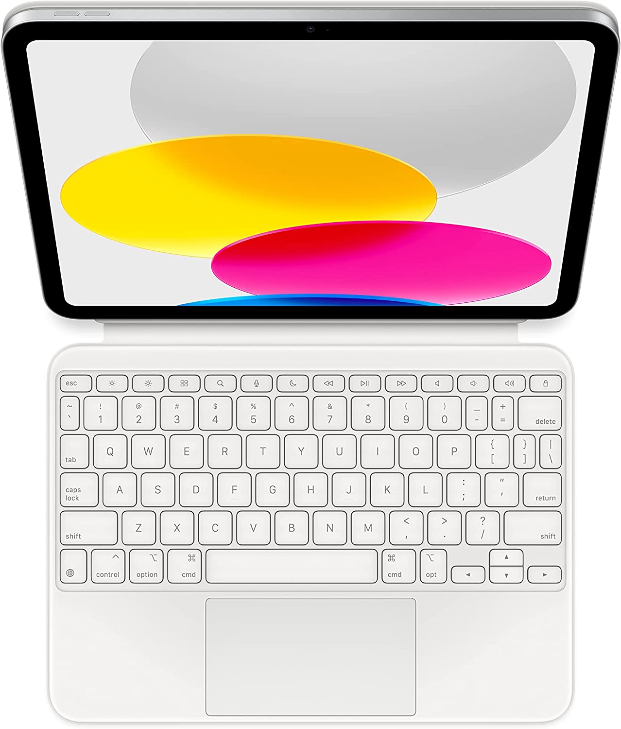 Apple Magic Keyboard Folio for iPad 10th Generation - White (Pre-Owned)