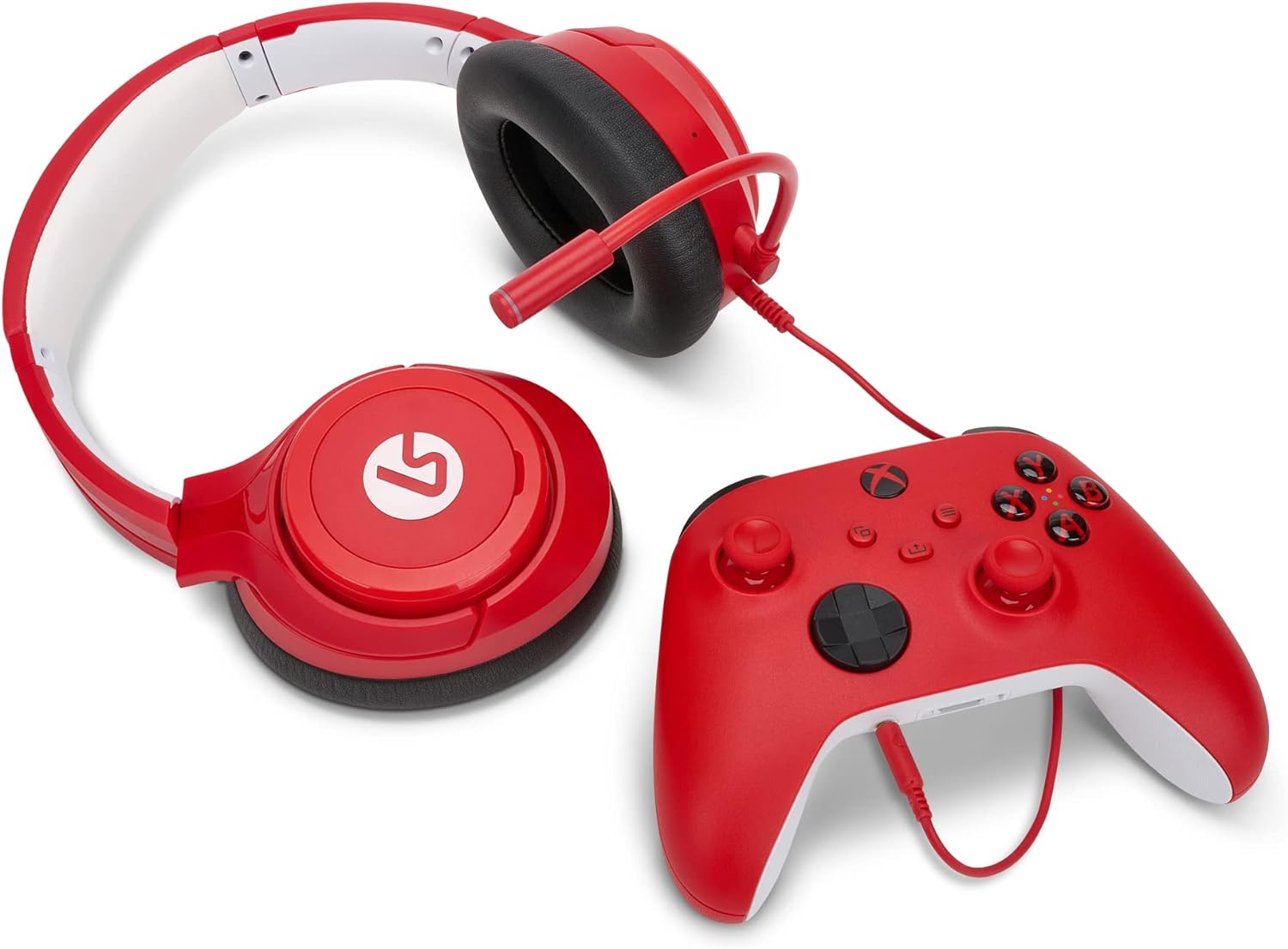 LucidSound LS10X Wired Gaming Headset for Xbox Series X|S - Pulse Red (Renewed)