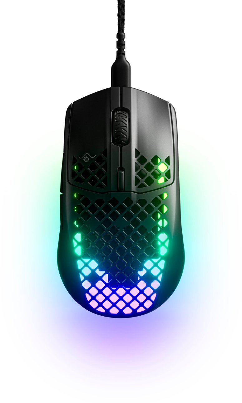 SteelSeries Aerox 3 Light Gaming Mouse 8500 CPI TrueMove Core Optical Sensor (Certified Refurbished)