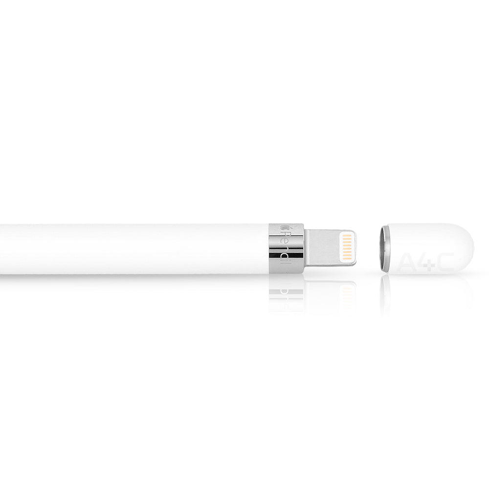 Apple Pencil 1st Gen w/Lightning Adapter & Extra Tip - White (Renewed)
