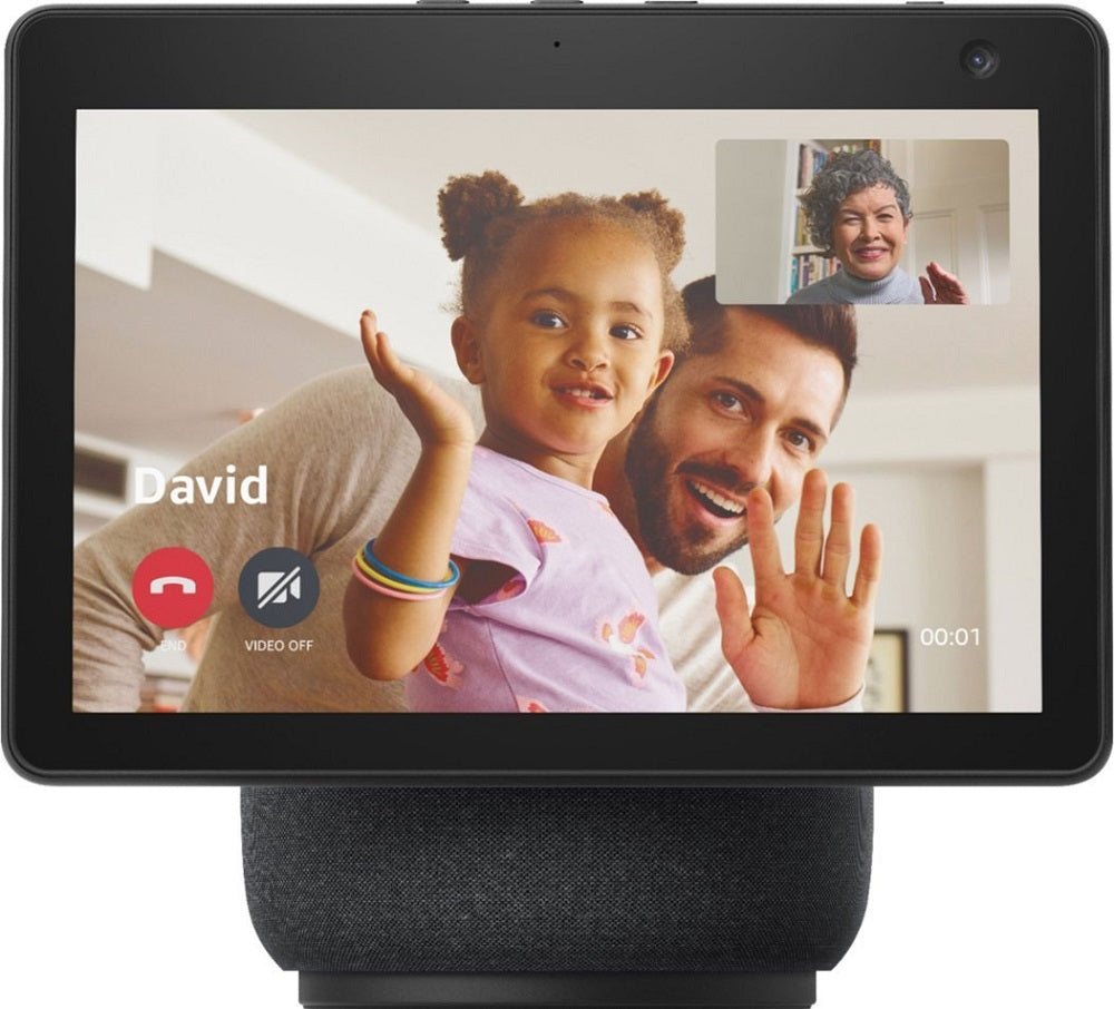 Amazon Echo Show 10 (3rd Gen) HD Smart Display with Motion and Alexa - Charcoal (Certified Refurbished)