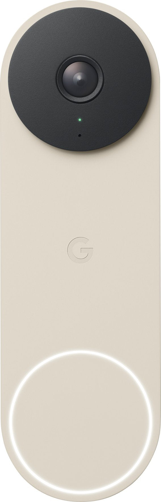Google Nest Doorbell Wired (2nd Generation) - Linen (Certified Refurbished)
