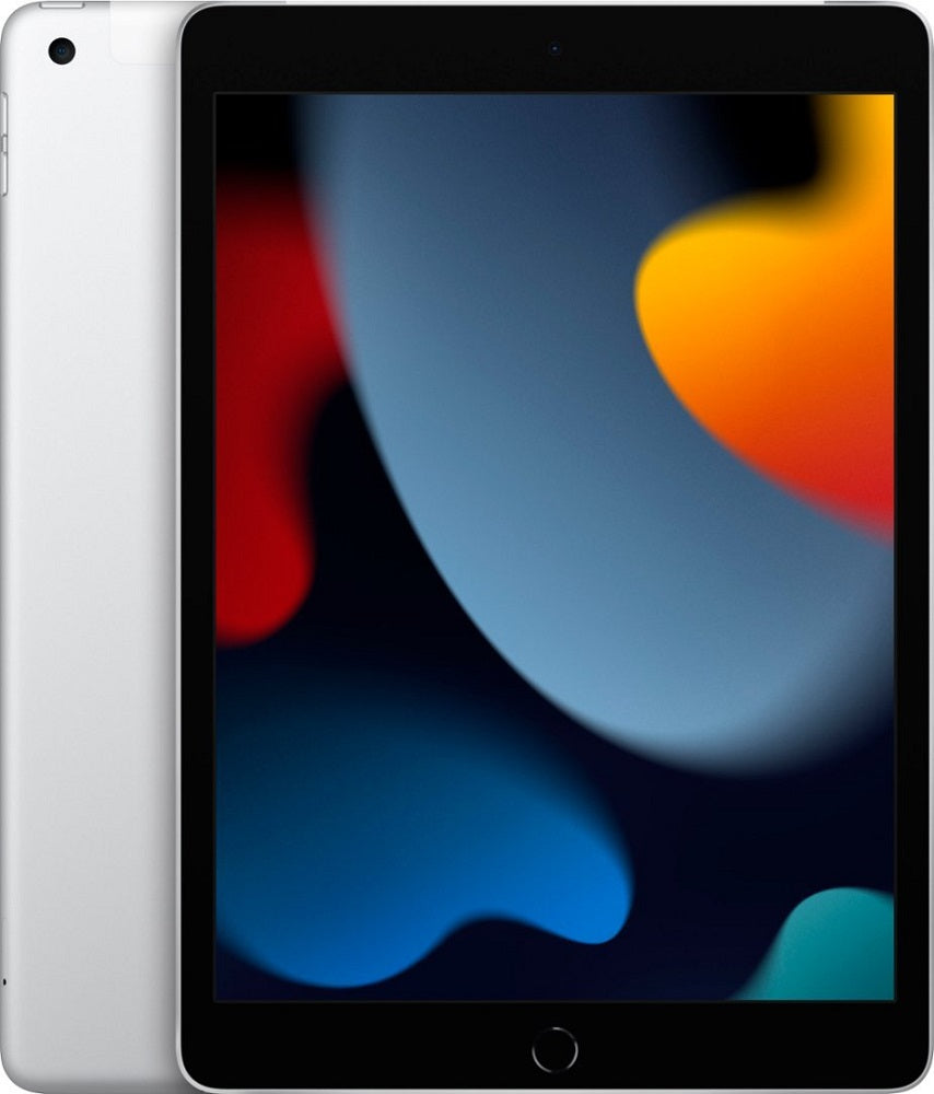 Apple iPad 9th Gen 10.2-inch, 64GB, WIFI + 4G Unlocked All Carriers - Silver (Certified Refurbished)