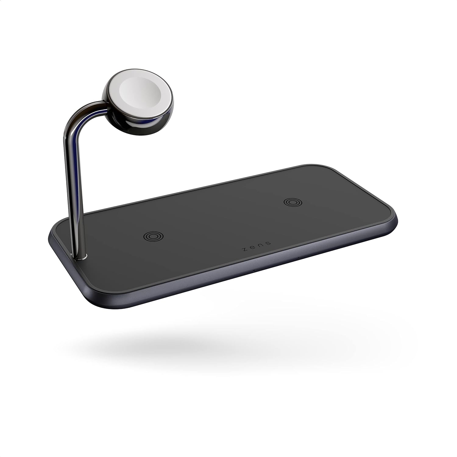 ZENS Aluminium 20W Dual and Watch Wireless Charger - Black (Certified Refurbished)