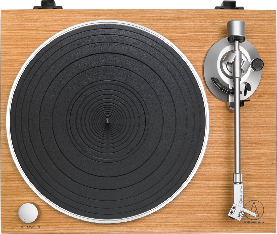 Audio-Technica AT-LPW30TK Manual Belt Drive Turntable - Black (Certified Refurbished)