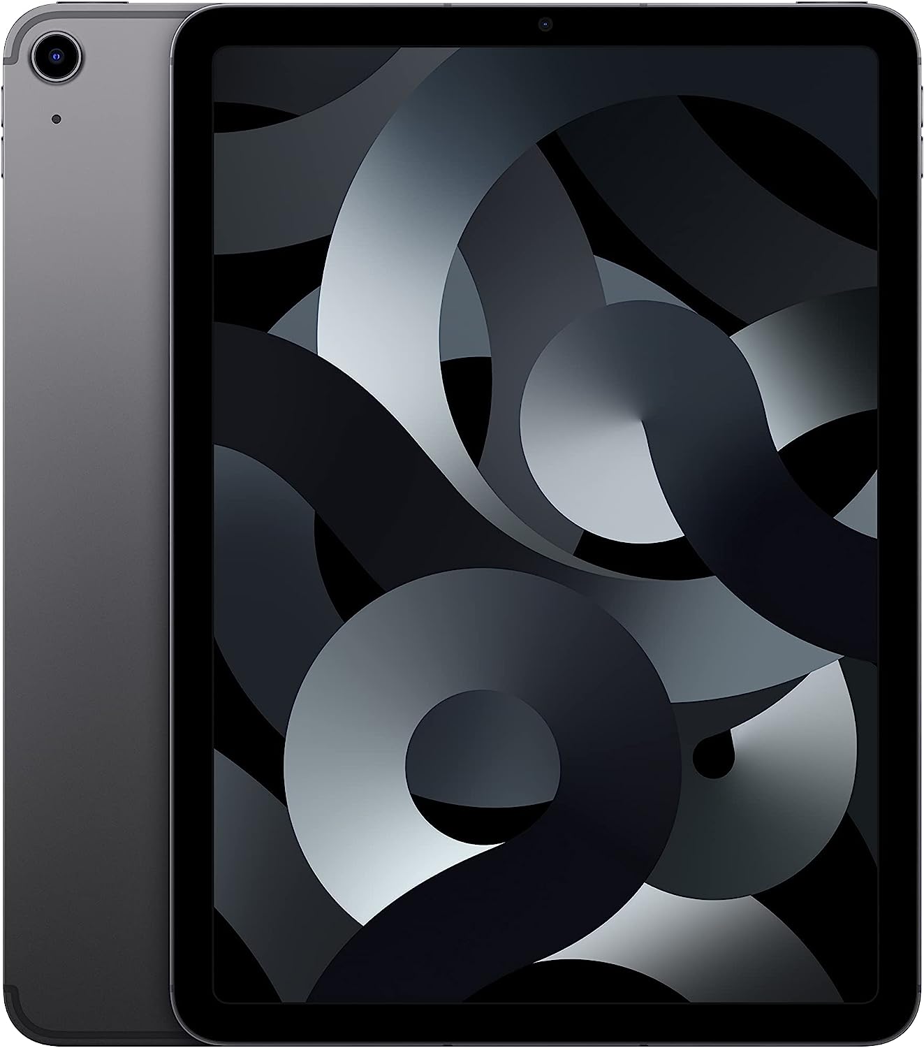 Apple iPad Air 5th Gen, 10.9-inch, 64GB, WIFI + Unlocked Cellular - Space Gray (Used)