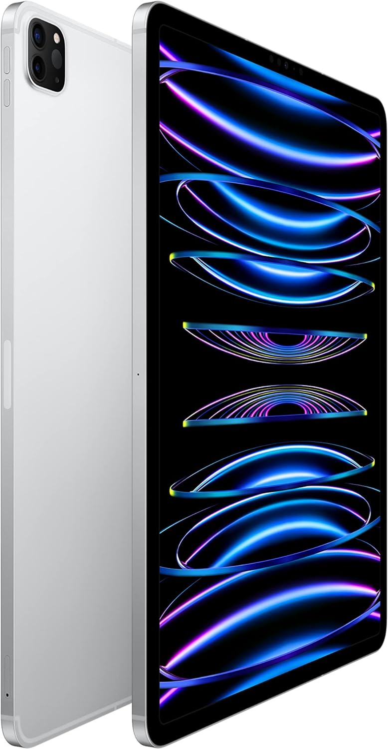 Apple iPad Pro 6 (2022)(12.9) - 256GB, Unlocked All Carriers - Silver (Pre-Owned)