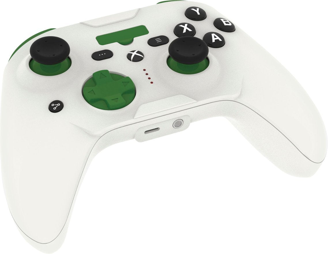 RiotPWR Mobile Console Gaming Controller for iOS (Xbox Edition) - White (Renewed)