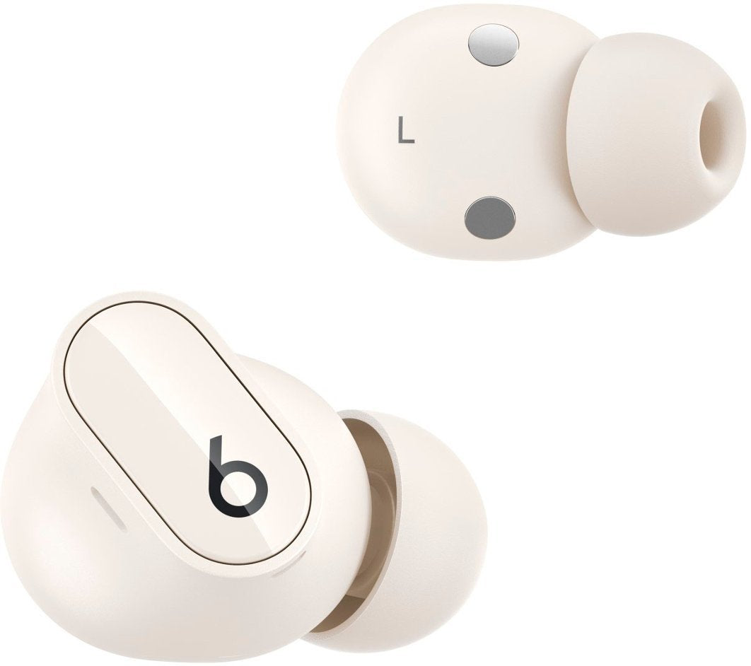 Beats Studio Buds + True Wireless Noise Cancelling Earbuds - Ivory (Certified Refurbished)